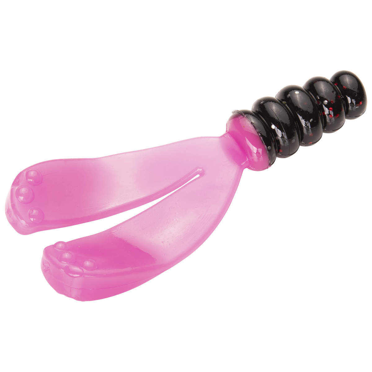 Mr. Crappie Snap Jack Grub - Pink Tuxedo, 2in, 15pk - Pink Tuxedo Mr. Crappie Snap Jack Grub - Pink Tuxedo, 2in, 15pk - Pink Tuxedo