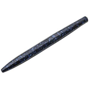 Strike King Ocho Soft Stick Bait - Black Blue Flake, 4in