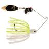 Strike King Premier Pro-Model Colorado/Willow Spinnerbait - Chartreuse/White, Gold/Silver Blades, 3/16oz - Chartreuse/White, Gold/Silver Blades