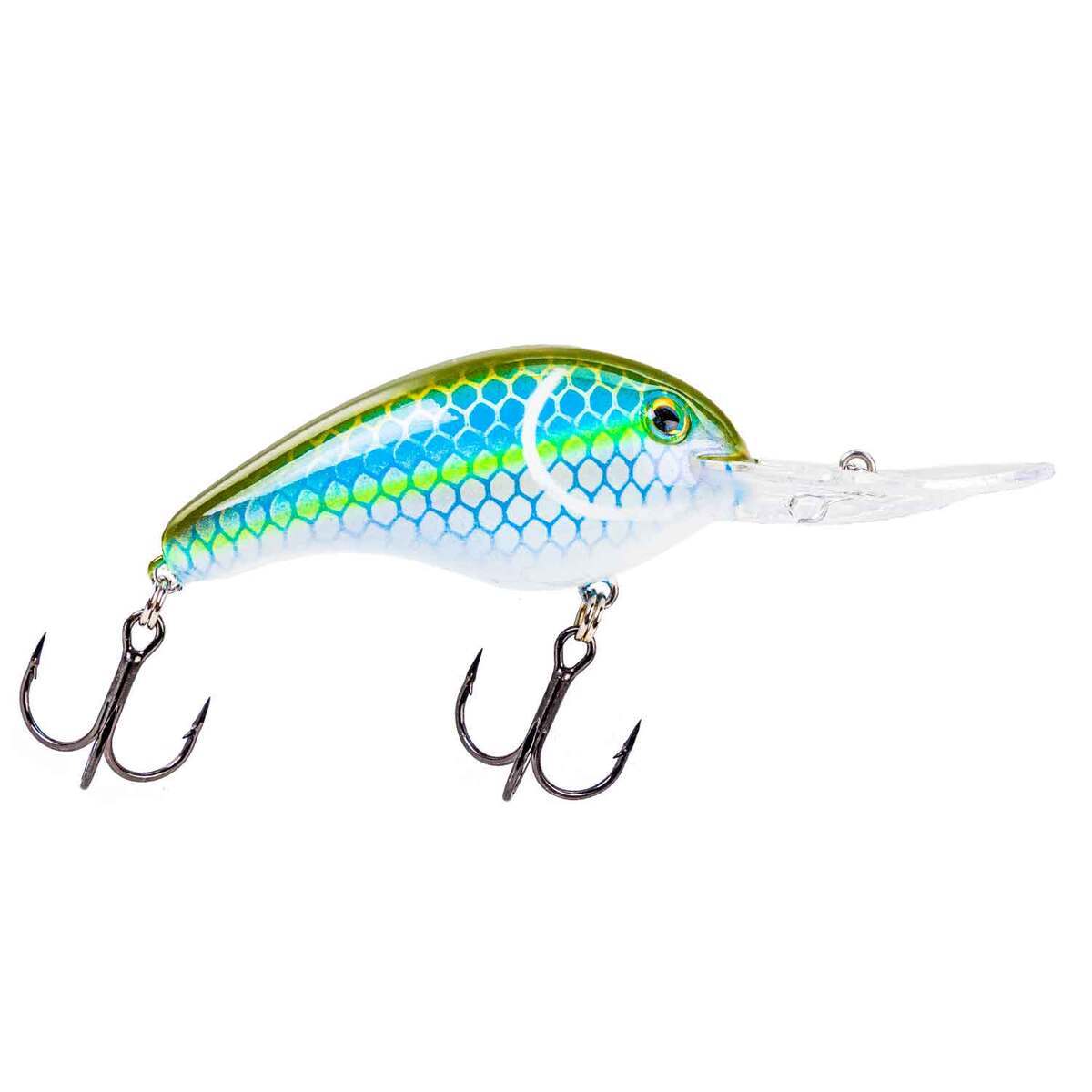 Strike King Pro Model 5XD Deep Diving Crankbait - HD Sexy Green Shad, 5/8oz, 2.5in, 15ft - HD Sexy Green Shad 5 Strike King Pro Model 5XD Deep Diving Crankbait - HD Sexy Green Shad, 5/8oz, 2.5in, 15ft - HD Sexy Green Shad 5