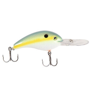 Strike King Pro Model 5XD Silent Crankbait - Chartreuse Sexy Shad, 5/8oz, 2-3/4in, 15ft
