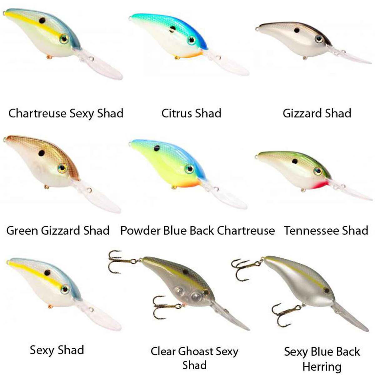 Strike King Pro-Model 6XD Round Bill Crankbait Strike King Pro-Model 6XD Round Bill Crankbait