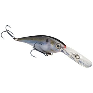 Strike King Pro Model Lucky Shad Crankbait - Natural Shad, 1/2oz, 3in, 0-8ft