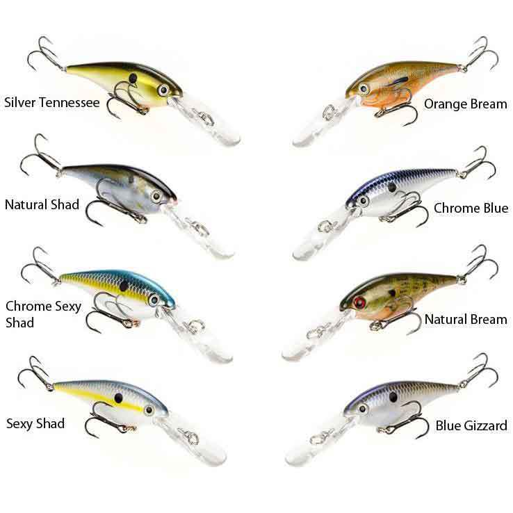 Strike King Pro-Model Lucky Shad Round Bill Crankbait Strike King Pro-Model Lucky Shad Round Bill Crankbait