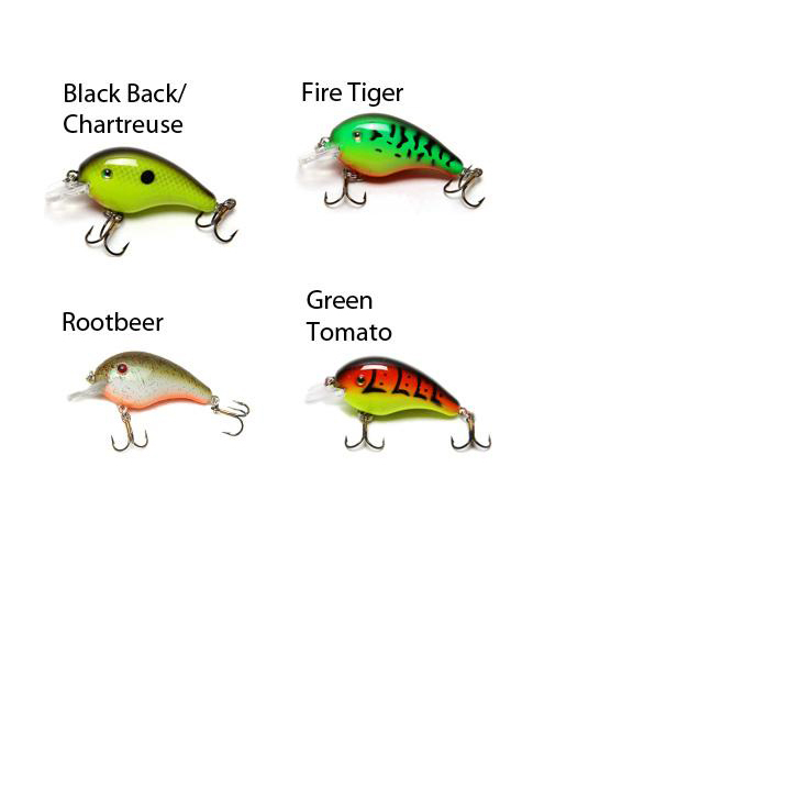 Strike King Pro Series 1 Shallow Diving Crankbait Strike King Pro Series 1 Shallow Diving Crankbait