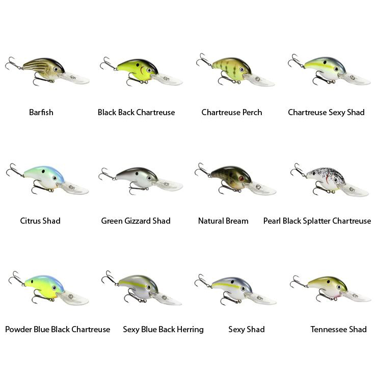 Strike King Pro-Model 10XD Round Bill Crankbait Strike King Pro-Model 10XD Round Bill Crankbait
