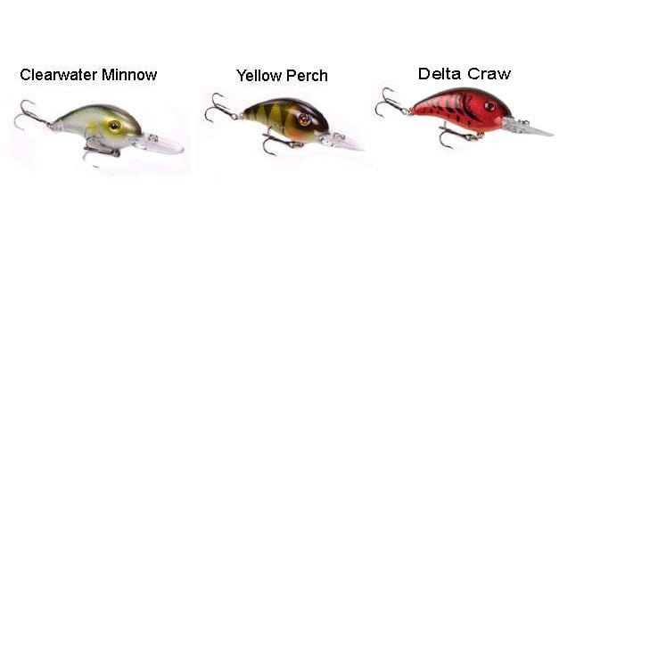 Strike King Pro Series 3 Medium Diving Crankbait Strike King Pro Series 3 Medium Diving Crankbait