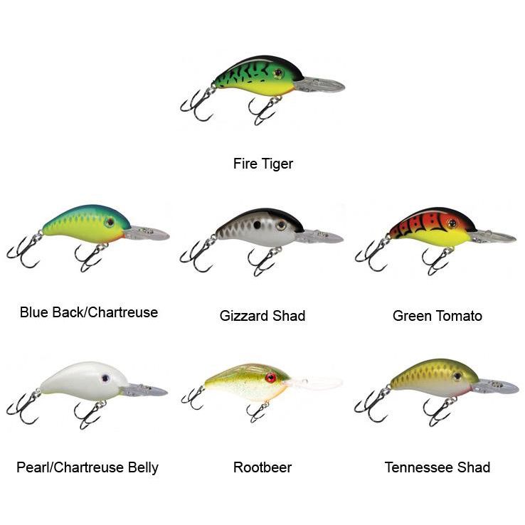 Strike King Pro Series 4 Medium Diving Crankbait Strike King Pro Series 4 Medium Diving Crankbait