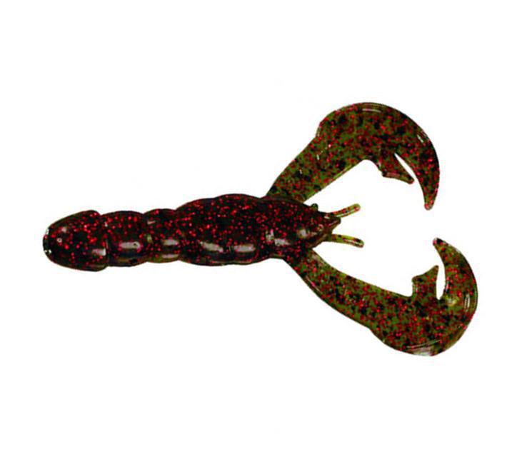 Strike King "Rage Cut-R Worm 6" / Green Pumpkin" (RGCUT56-46 - Foto 4