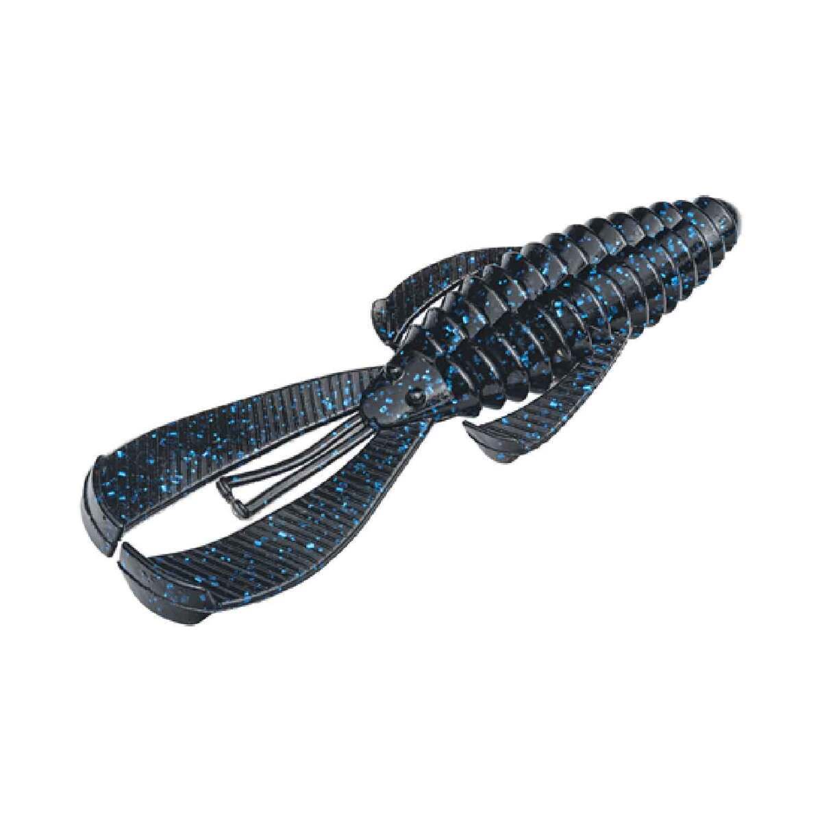 Strike King Rage Tail Rage Bug Soft Craw Bait - Black Blue Flake, 4in - Black Blue Flake Strike King Rage Tail Rage Bug Soft Craw Bait - Black Blue Flake, 4in - Black Blue Flake
