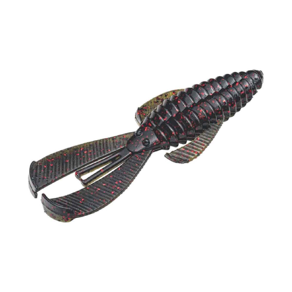 Strike King Rage Tail Rage Bug Soft Craw Bait - California Craw, 4in - California Craw Strike King Rage Tail Rage Bug Soft Craw Bait - California Craw, 4in - California Craw