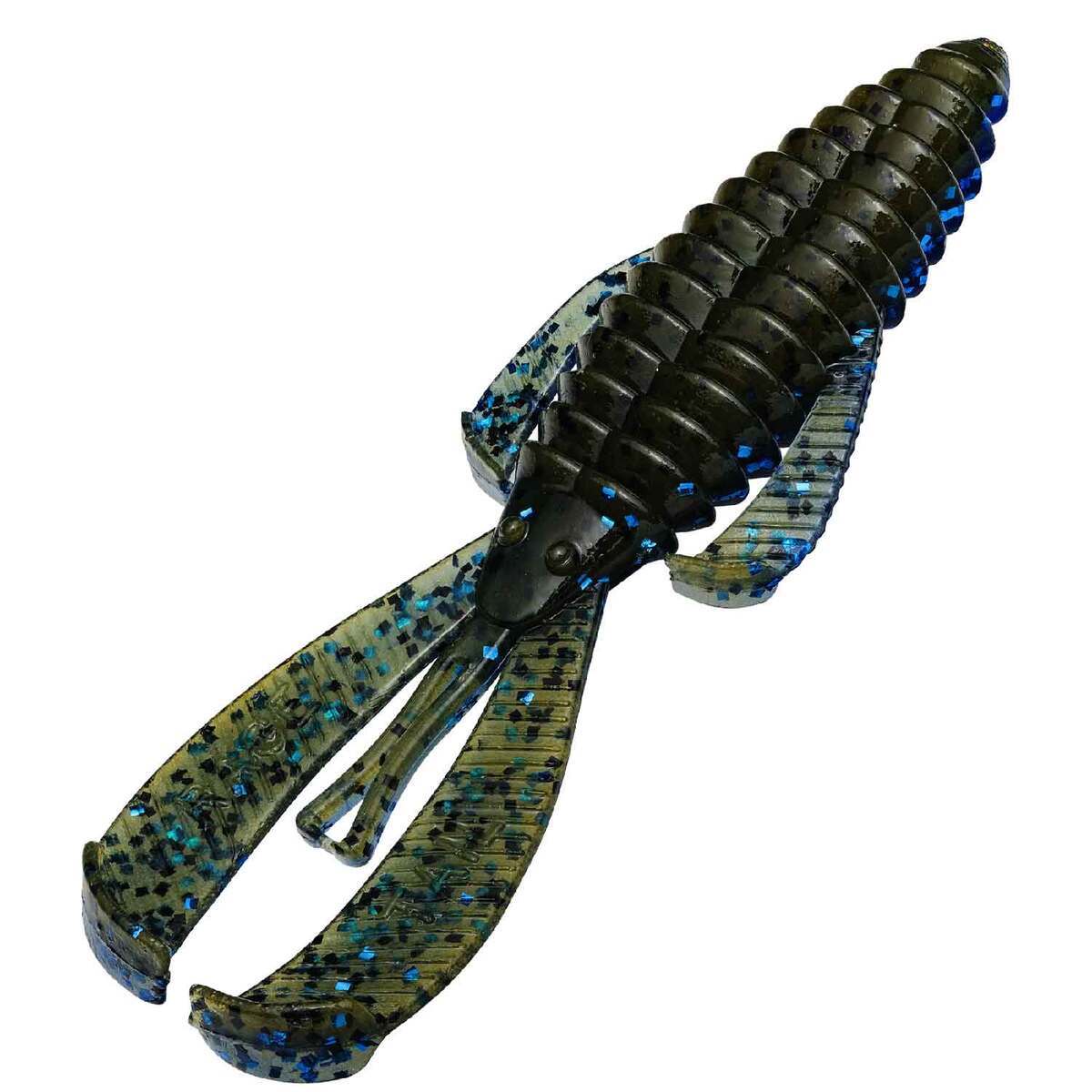 Strike King Rage Tail Rage Bug Soft Craw Bait - Okeechobee Craw, 4in - Okeechobee Craw Strike King Rage Tail Rage Bug Soft Craw Bait - Okeechobee Craw, 4in - Okeechobee Craw