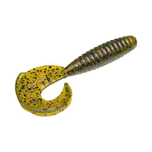 Strike King Rage Tail Soft Grub Bait – Green Pumpkin