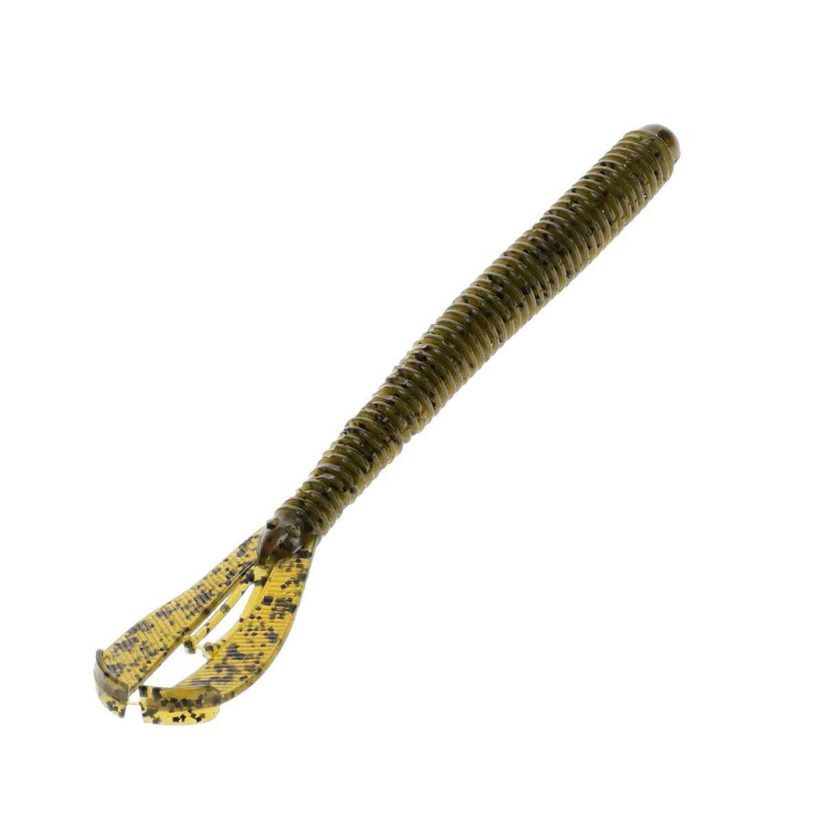 Strike King Rage Twin Tail Menace Worms - Green Pumpkin, 6in - Green Pumpkin Strike King Rage Twin Tail Menace Worms - Green Pumpkin, 6in - Green Pumpkin