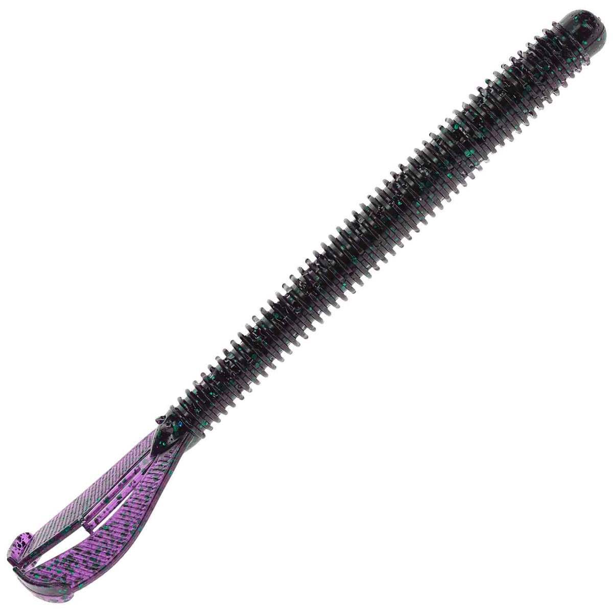 Strike King Rage Twin Tail Menace Worms - Junebug, 6in - Junebug Strike King Rage Twin Tail Menace Worms - Junebug, 6in - Junebug