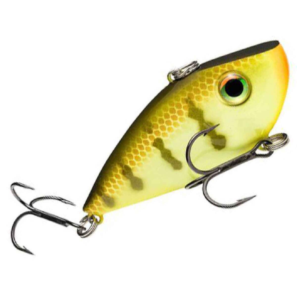 Strike King Red Eye Shad Lipless Crankbait - Clear Ghost Sexy Shad, 1 ...