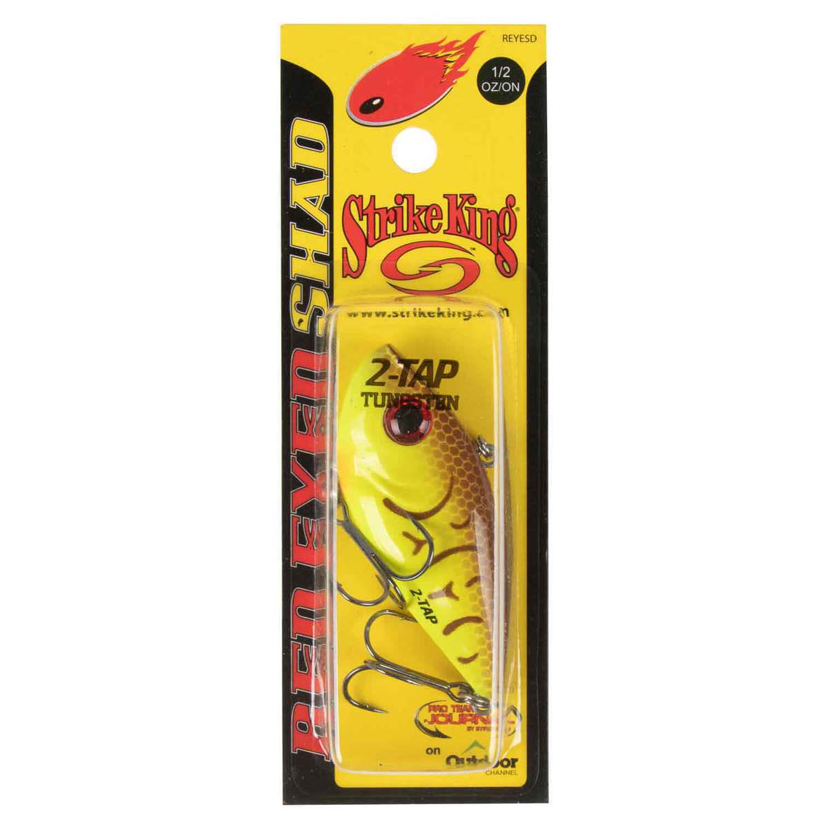 Strike King Red Eyed Shad Tungsten 2-Tap Lipless Crankbait Strike King Red Eyed Shad Tungsten 2-Tap Lipless Crankbait