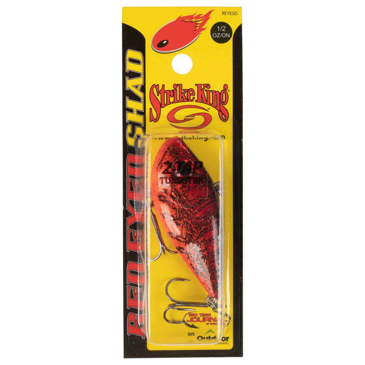 Strike King Red Eyed Shad Tungsten 2-Tap Lipless Crankbait Strike King Red Eyed Shad Tungsten 2-Tap Lipless Crankbait