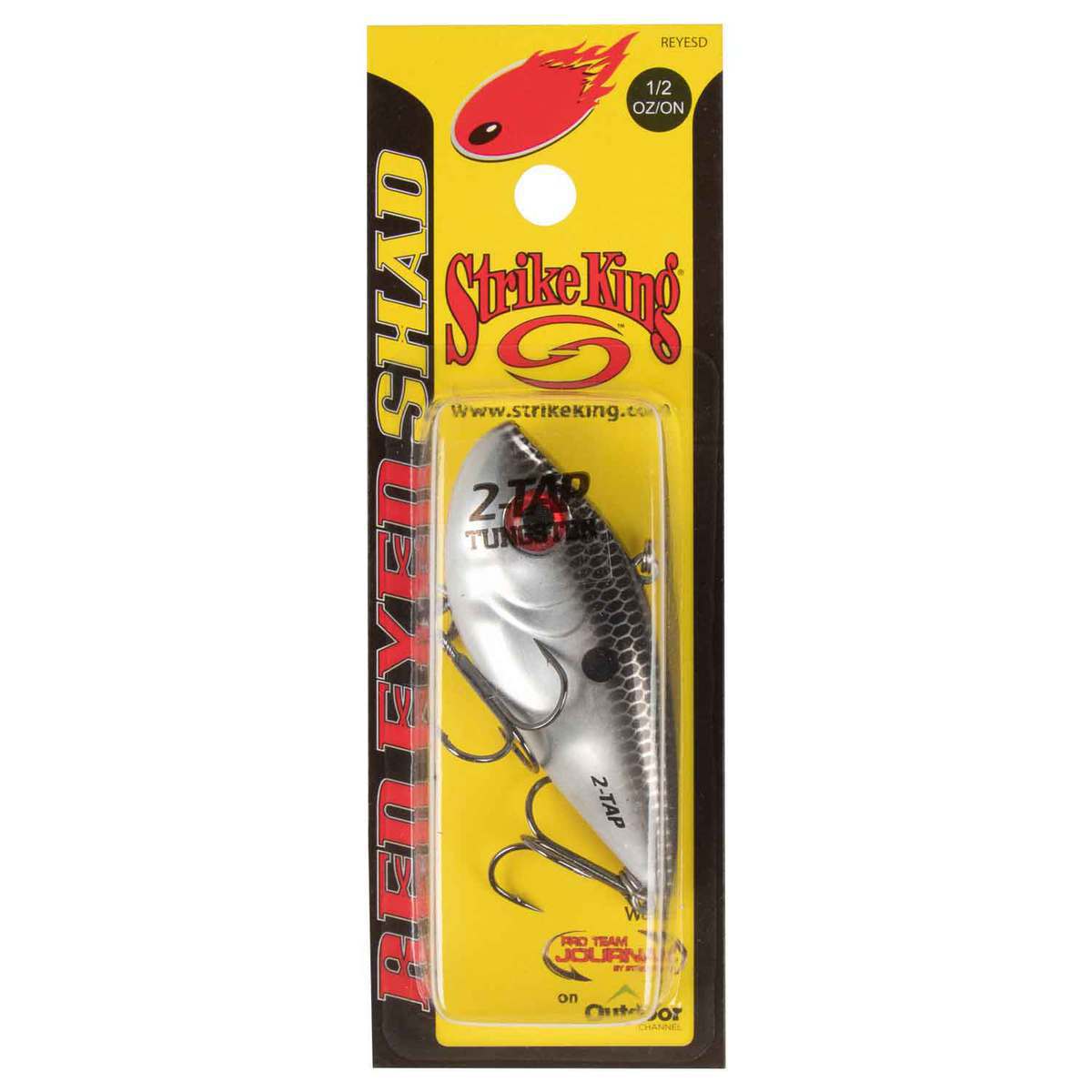 Strike King Red Eyed Shad Tungsten 2-Tap Lipless Crankbait Strike King Red Eyed Shad Tungsten 2-Tap Lipless Crankbait
