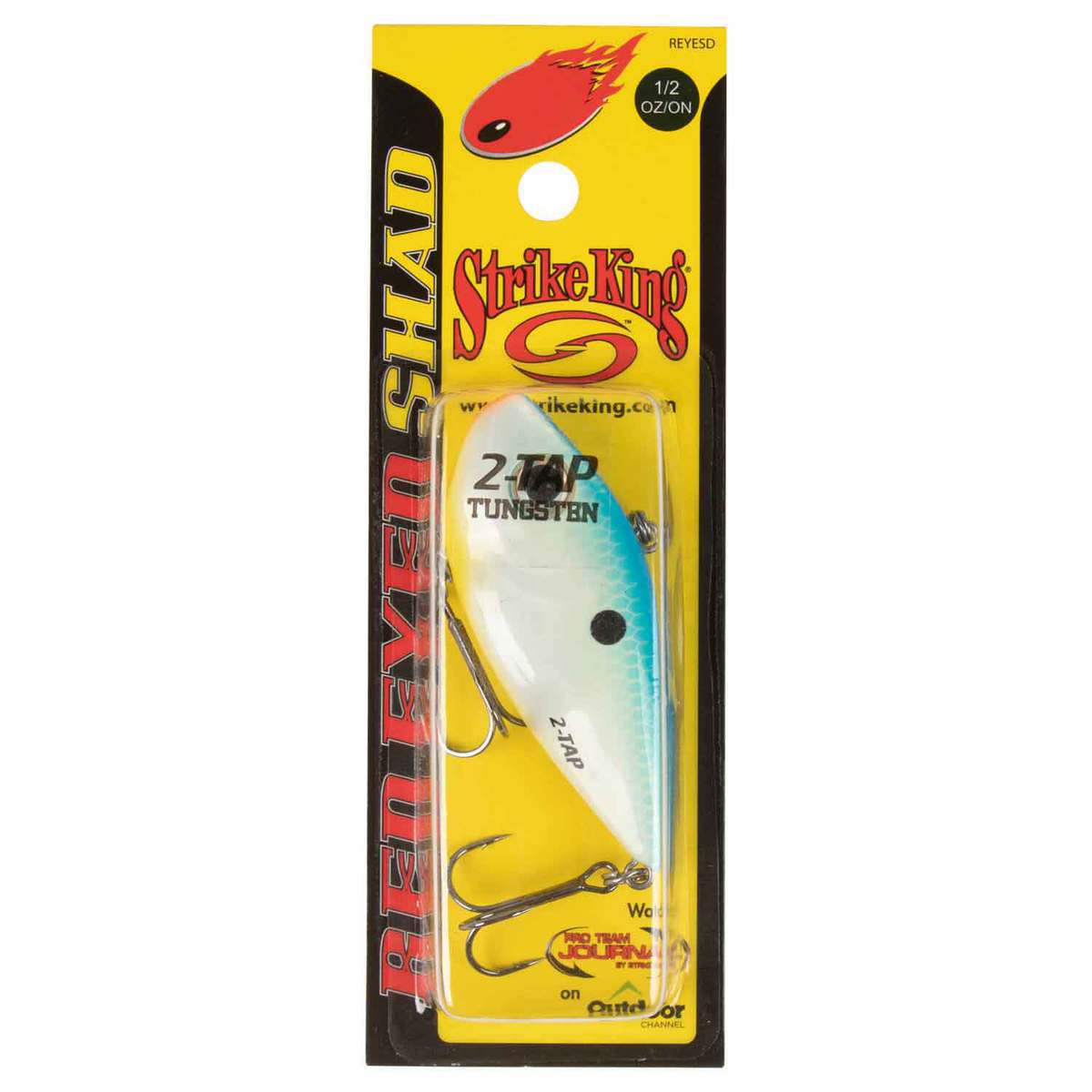 Strike King Red Eyed Shad Tungsten 2-Tap Lipless Crankbait Strike King Red Eyed Shad Tungsten 2-Tap Lipless Crankbait