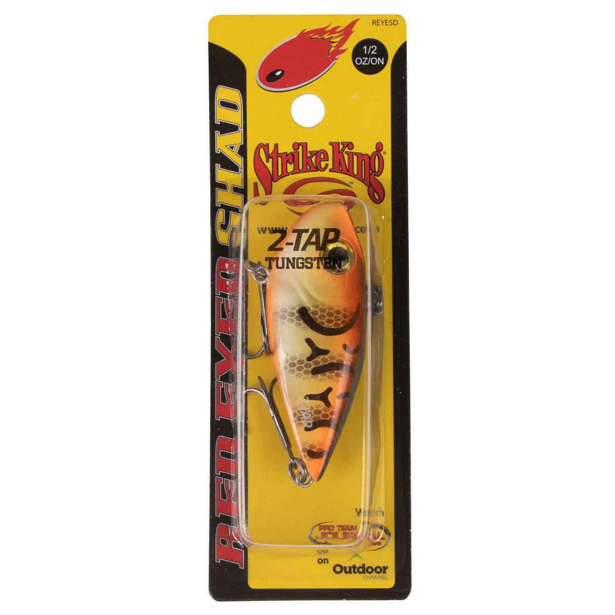 Strike King Red Eyed Shad Tungsten 2-Tap Lipless Crankbait Strike King Red Eyed Shad Tungsten 2-Tap Lipless Crankbait