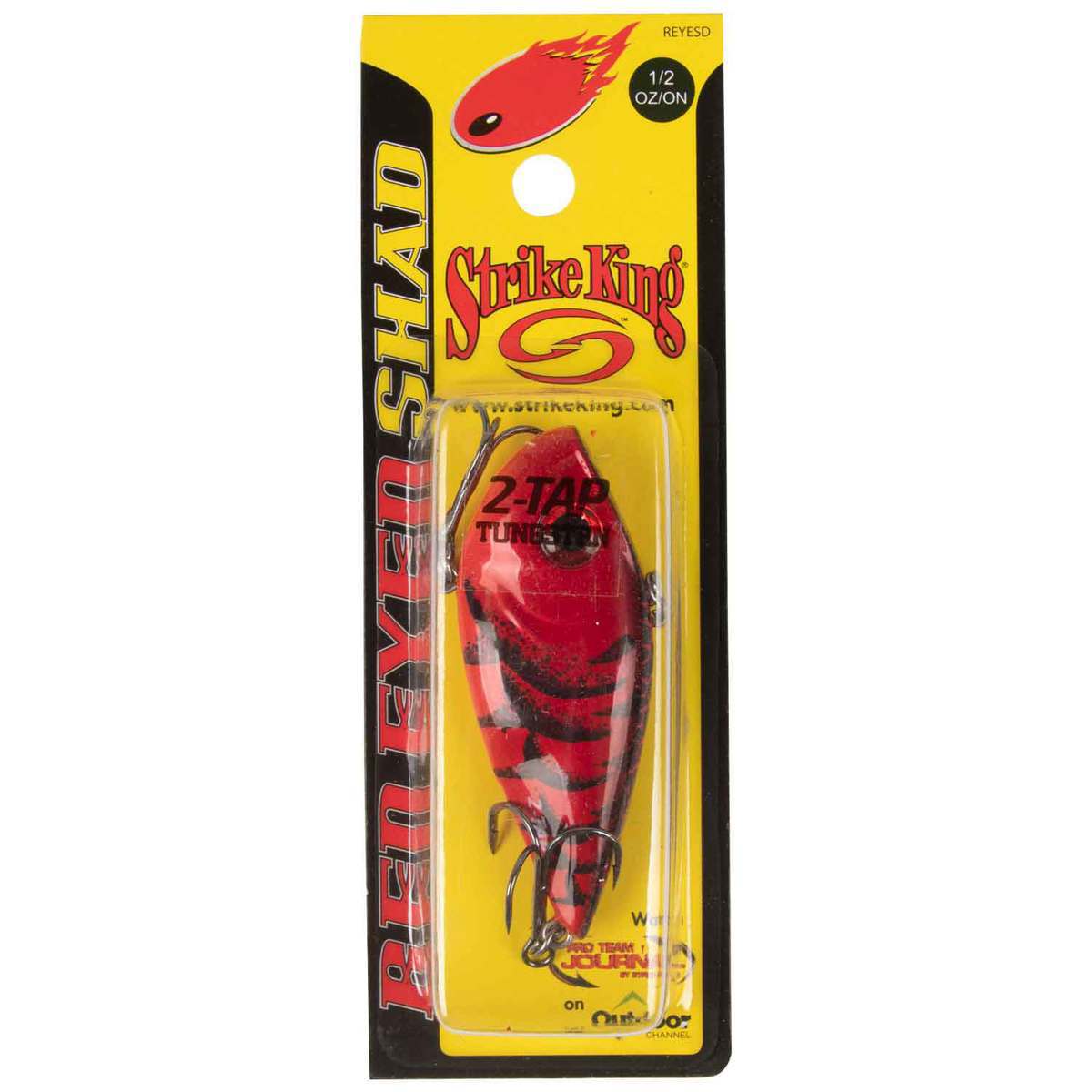 Strike King Red Eyed Shad Tungsten 2-Tap Lipless Crankbait Strike King Red Eyed Shad Tungsten 2-Tap Lipless Crankbait