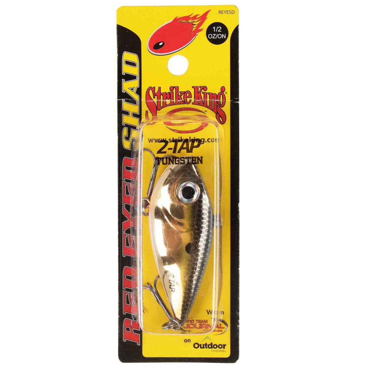 Strike King Red Eyed Shad Tungsten 2-Tap Lipless Crankbait Strike King Red Eyed Shad Tungsten 2-Tap Lipless Crankbait