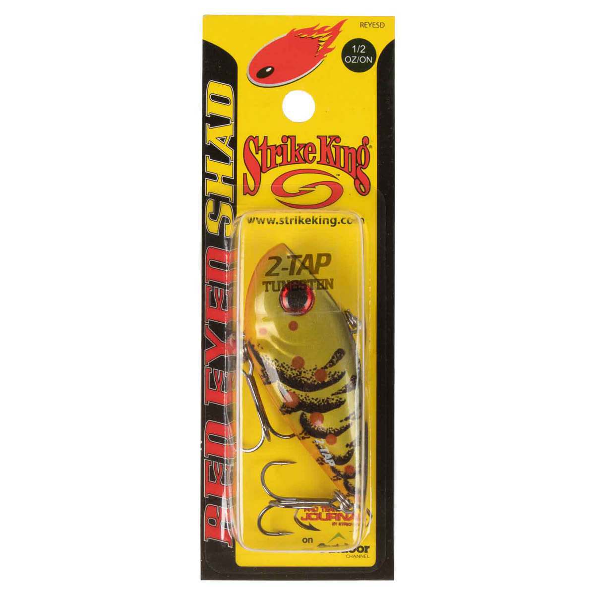 Strike King Red Eyed Shad Tungsten 2-Tap Lipless Crankbait Strike King Red Eyed Shad Tungsten 2-Tap Lipless Crankbait