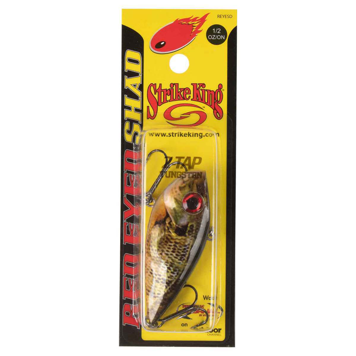 Strike King Red Eyed Shad Tungsten 2-Tap Lipless Crankbait Strike King Red Eyed Shad Tungsten 2-Tap Lipless Crankbait