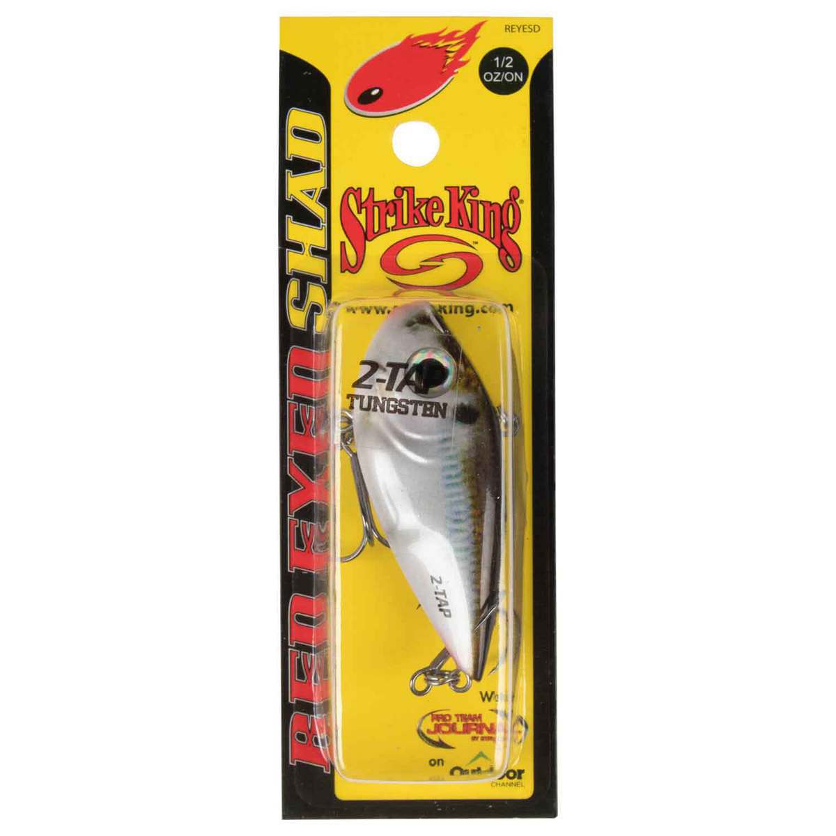 Strike King Red Eyed Shad Tungsten 2-Tap Lipless Crankbait Strike King Red Eyed Shad Tungsten 2-Tap Lipless Crankbait