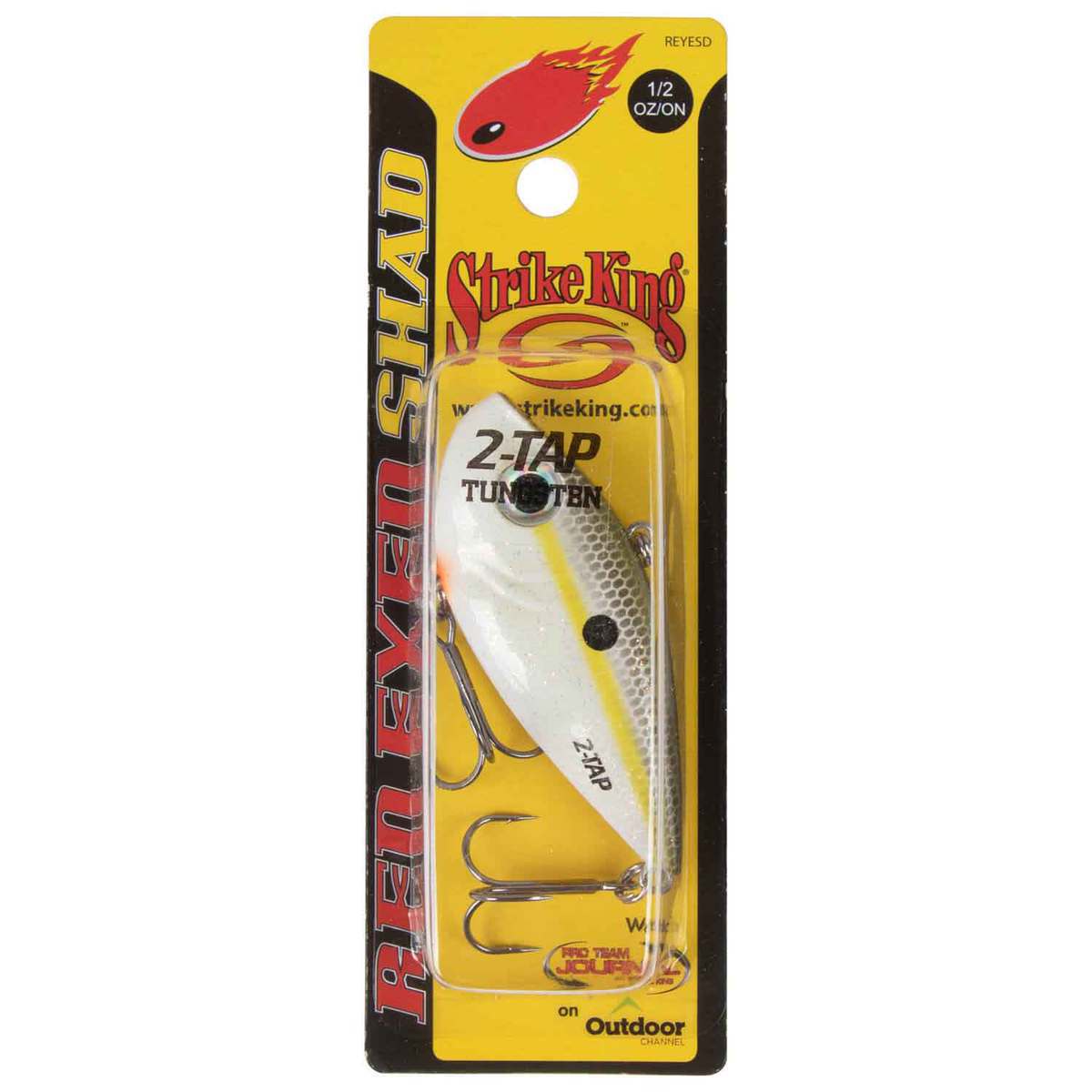 Strike King Red Eye Shad 2-Tap Tungsten Lipless Crankbait 1/2oz - Foto 14