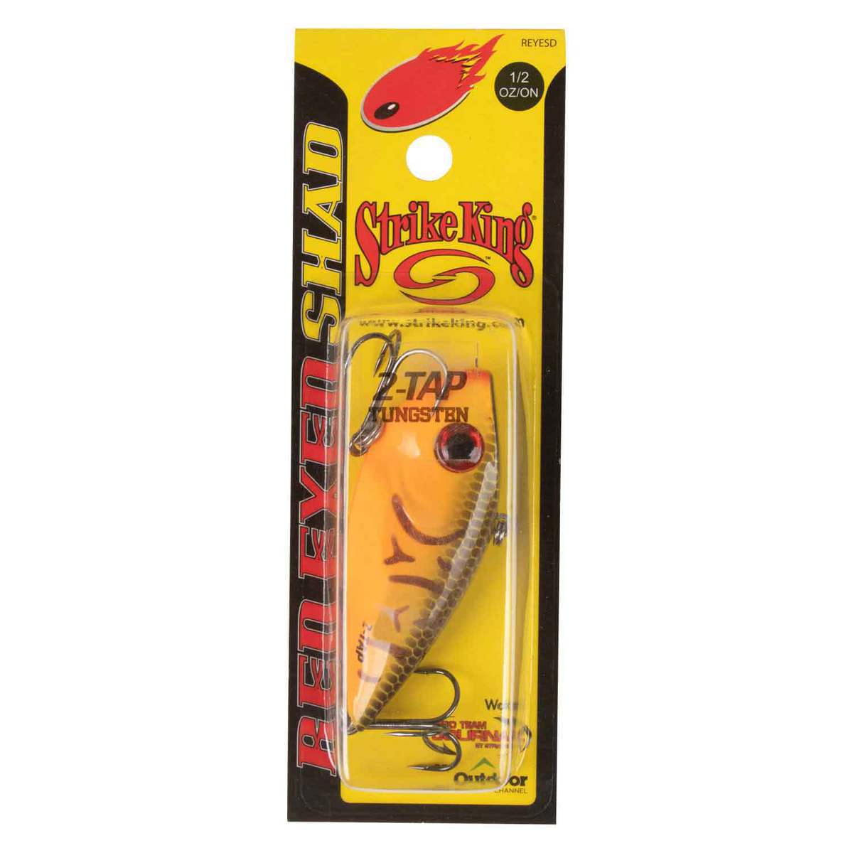 Strike King Red Eyed Shad Tungsten 2-Tap Lipless Crankbait Strike King Red Eyed Shad Tungsten 2-Tap Lipless Crankbait