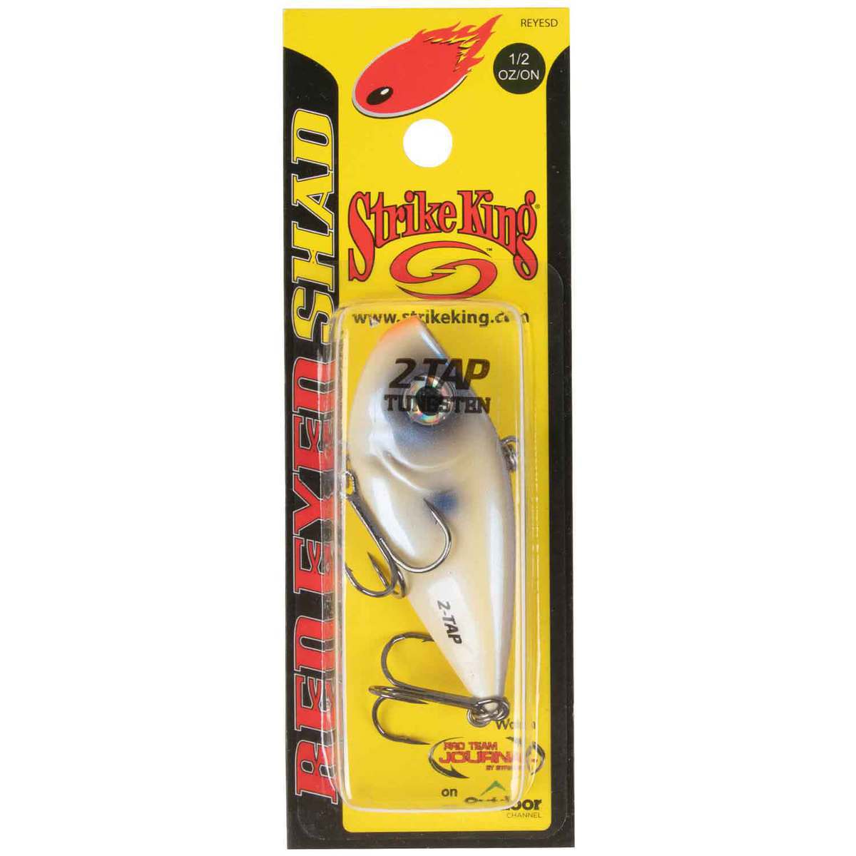 Strike King Red Eyed Shad Tungsten 2-Tap Lipless Crankbait Strike King Red Eyed Shad Tungsten 2-Tap Lipless Crankbait