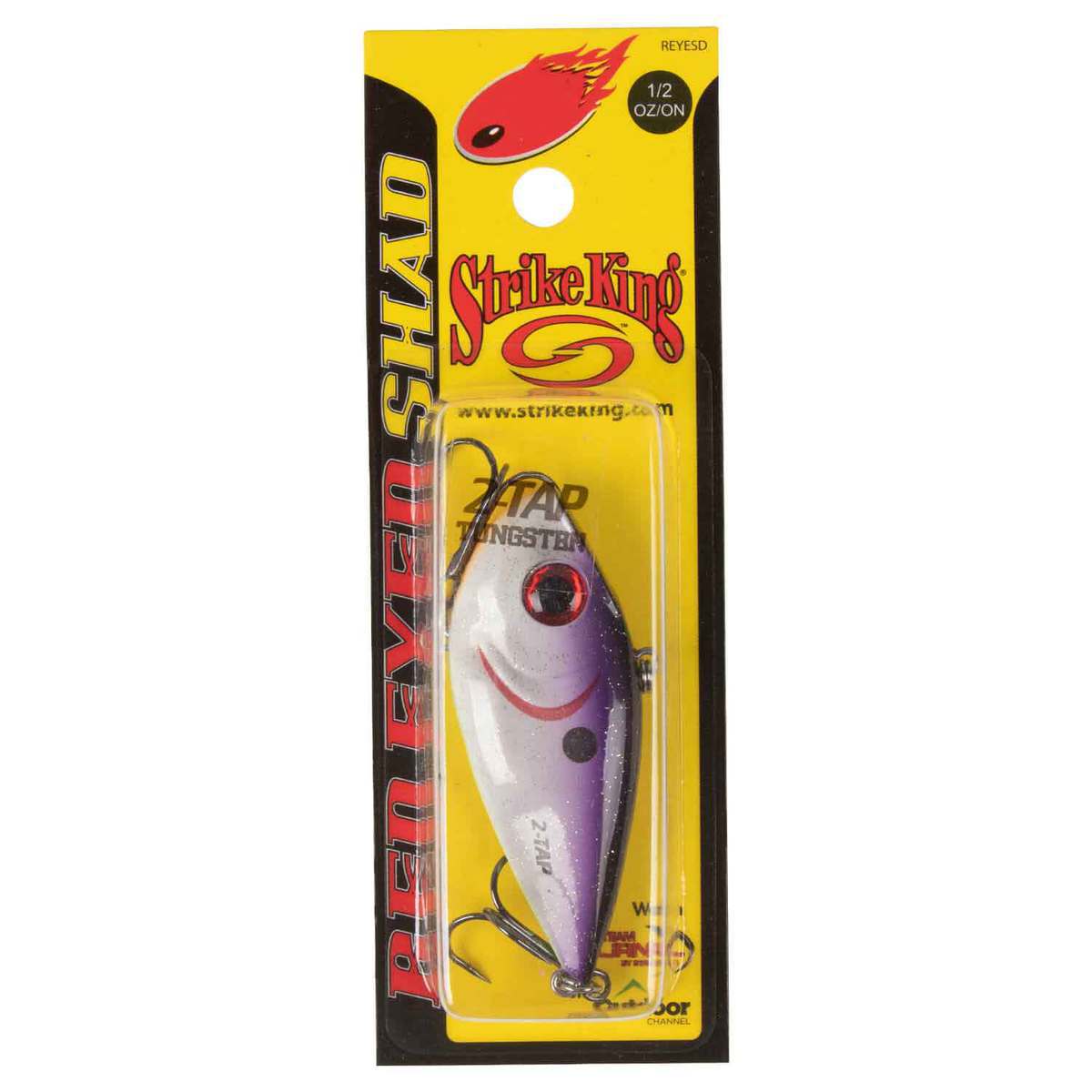 Strike King Red Eyed Shad Tungsten 2-Tap Lipless Crankbait Strike King Red Eyed Shad Tungsten 2-Tap Lipless Crankbait