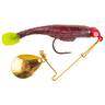 Strike King Redfish Magic Jig Spinner - Black Neon/Chartreuse Tail/Red Head, 1/4oz - Black Neon/Chartreuse Tail/Red Head