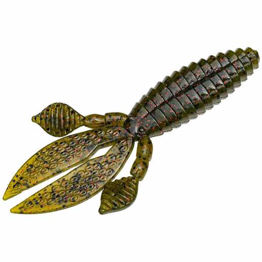 Strike King Rodent Creature Bait – Watermelon/Red/Black Flake