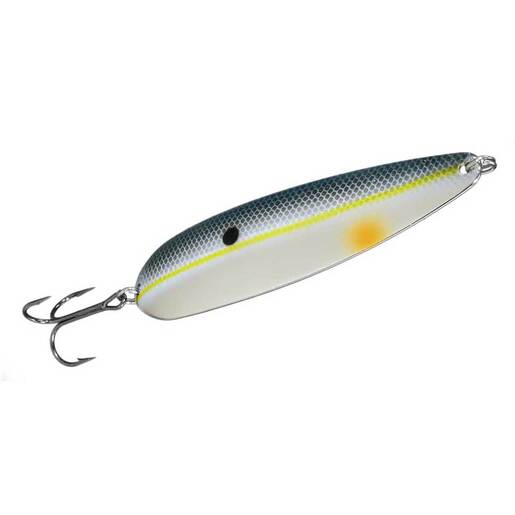 Strike King Sexy Jigging Spoon – Green Gizzard Shad