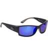 SK Plus Polarized Sunglasses - Cypress / Silver/Black Frame / Blue Mirror Lens
