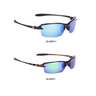 SK Plus Polarized Sunglasses - Ouachita / White Frame / Blue Mirror Lens