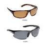 SK Plus Polarized Sunglasses - Cash / Shiny Black Frame / Multi-Layer White Blue Gray Lens