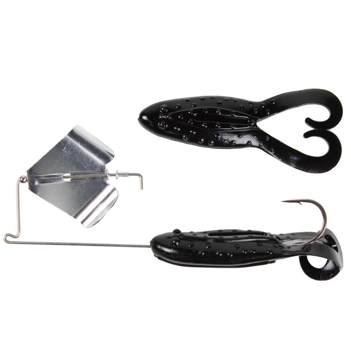 Strike King KVD Toad Buzz Topwater Buzzbait - 3/8oz Frog Lure, 7 Color Options For Bass Fishing