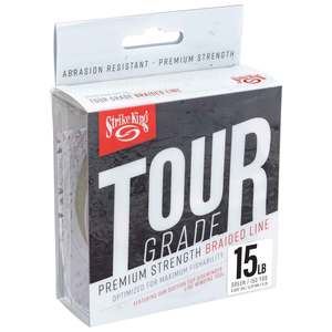 Strike King Tour Grade Braided Fishing Line - Green 150yds Strike King Tour Grade Braided Fishing Line - Green 150yds