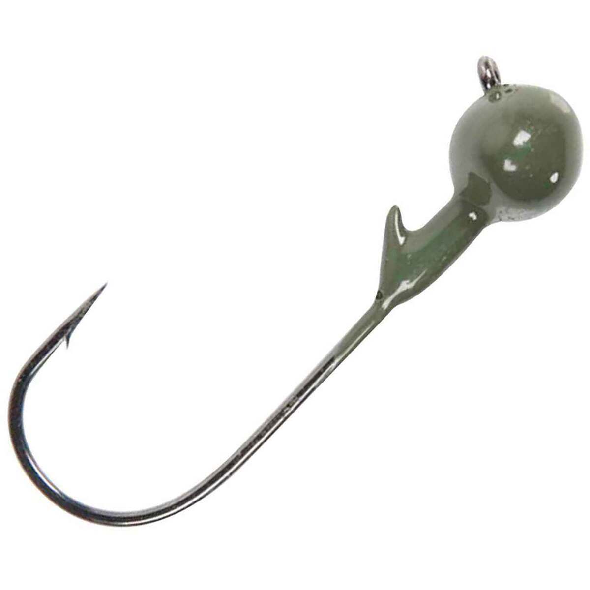 Strike King Tour Grade Football Head Jig - Watermelon Color Fishing Jig, 1 Piece