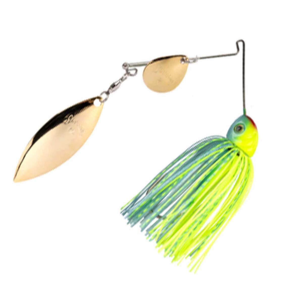 Strike King Tour Grade Painted Blade Swim Bait – Chartreuse Belly Craw Design