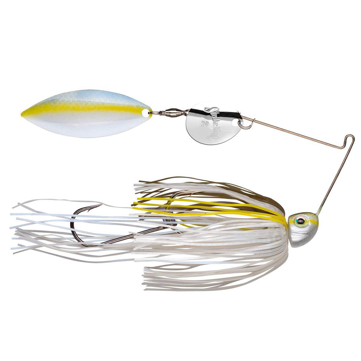 Strike King Tour Grade Colorado/Willow Blade Spinnerbait - Sexy Blue/Back Herring, 3/8oz - Sexy Blue/Back Herring Strike King Tour Grade Colorado/Willow Blade Spinnerbait - Sexy Blue/Back Herring, 3/8oz - Sexy Blue/Back Herring