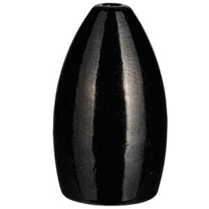 Strike King Tour Grade Tungsten Bullet Weight Sinker - Black, 3/4oz