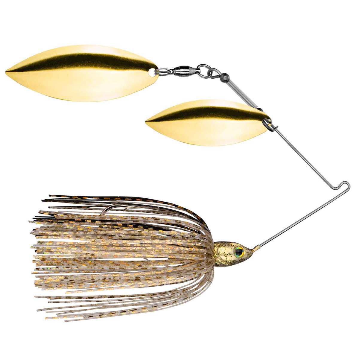 Strike King Tour Grade Willow/Willow Blade Spinnerbait - Gold Shiner, 3/8oz - Gold Shiner Strike King Tour Grade Willow/Willow Blade Spinnerbait - Gold Shiner, 3/8oz - Gold Shiner