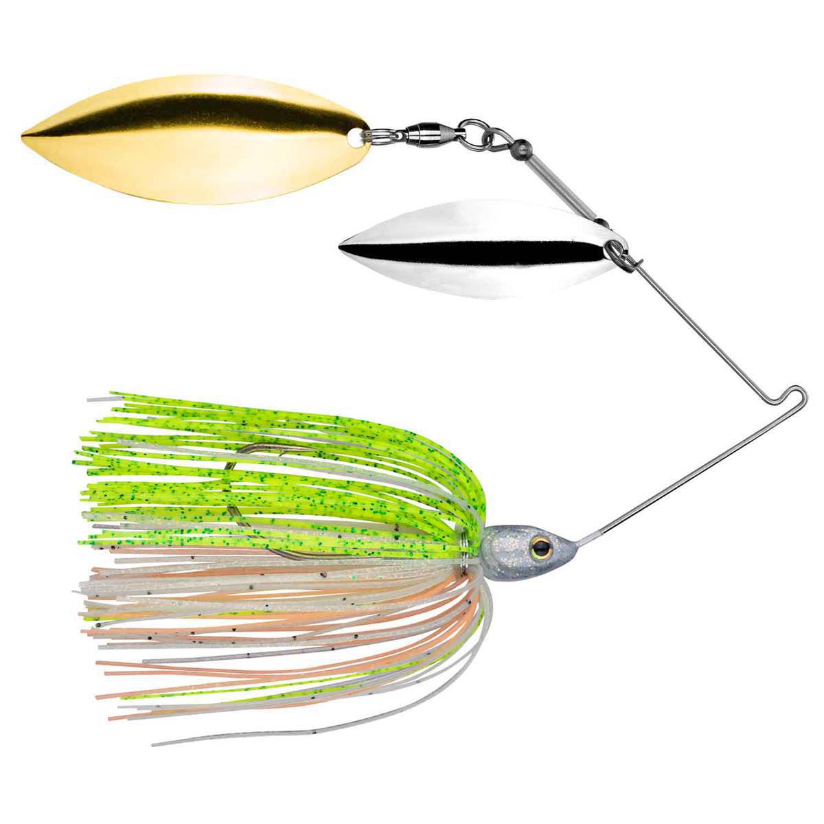 Strike King Tour Grade Willow/Willow Blade Spinnerbait Sun Perch, 1