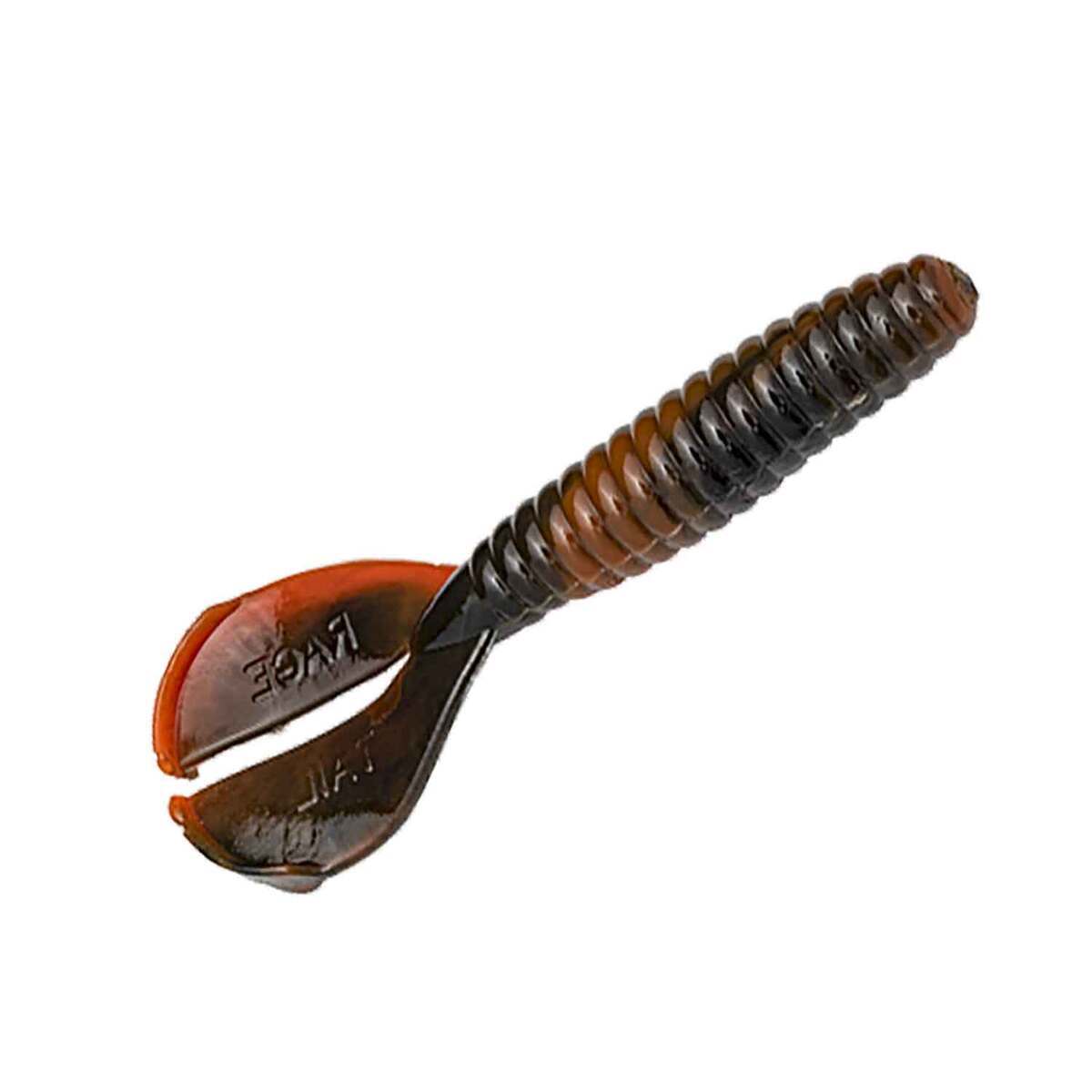 Strike King Twin Tail Menace Grub - Crawdaddy, 3-1/2in - Crawdaddy Strike King Twin Tail Menace Grub - Crawdaddy, 3-1/2in - Crawdaddy