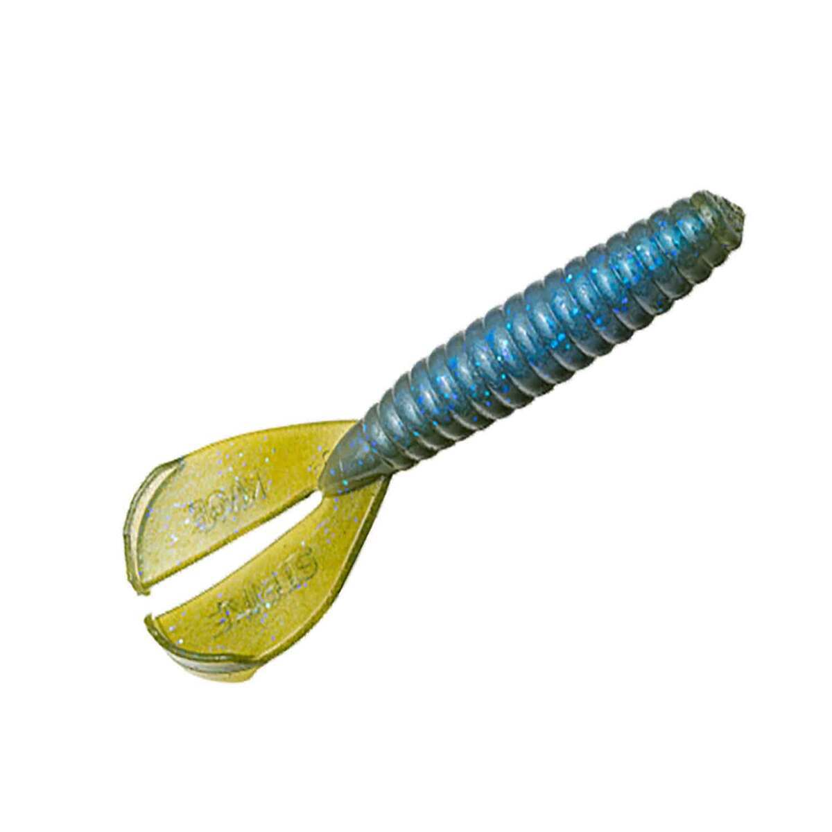 Strike King Twin Tail Menace Grub - Moon Juice, 3-1/2in - Moon Juice Strike King Twin Tail Menace Grub - Moon Juice, 3-1/2in - Moon Juice